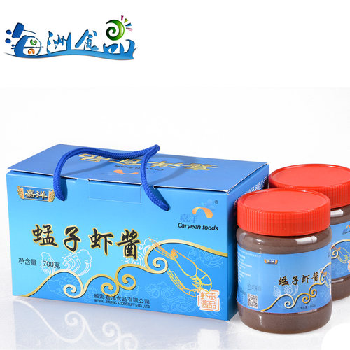 正宗嘉洋山东威海特产海虾酱原味