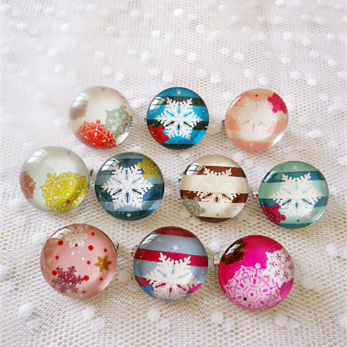 Broche Lovers en cristal artificiel - Ref 1180475 Image 1