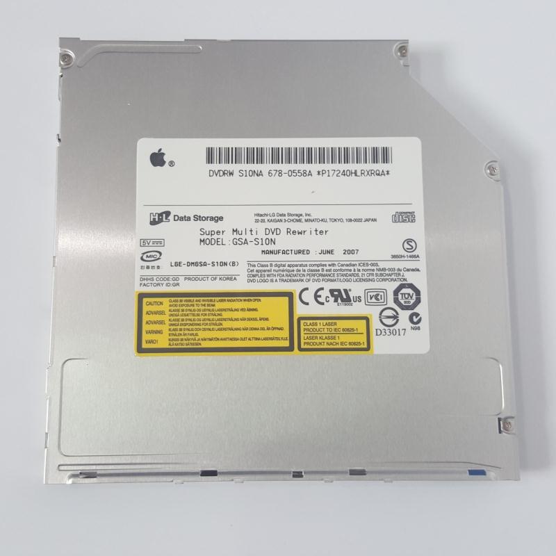 苹果机超薄吸入式刻录光驱HL GSA-S10N IDE接口内置9.5mm DVD刻录