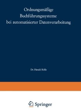 【预售】Ordnungsmassige Buchfuhrungssysteme Bei Automa...