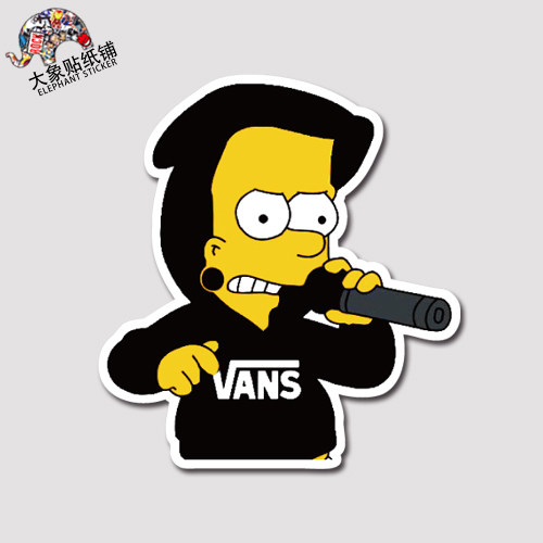 不留胶贴纸防水防晒不褪色