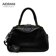 Ai Danni 2015 new women's header layer of leather shoulder bags fashion handbags leather handbag black bag
