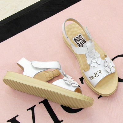 taobao agent Children's sandals, fashionable summer footwear teenage for princess, soft sole, 2022 collection