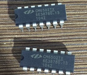 直拍就对了】原装进口拆机 CM6502TX CM6502 直插DIP-14