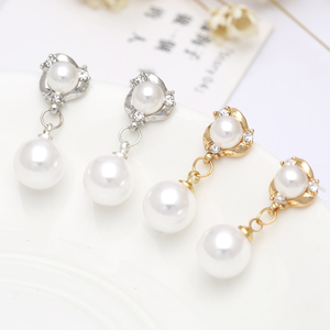 韩国气质长款耳钉耳环