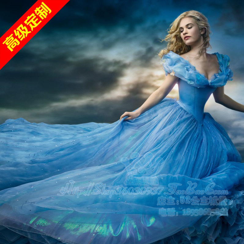 【宣颖儿】cinderella仙度瑞拉公主裙灰姑娘礼服原版爆款推荐定制
