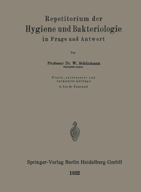 【预订】Repetitorium Der Hygiene Und Bakteri...
