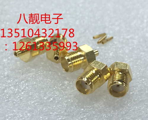 SMA-KB2 SMA母头焊接-2半柔 半钢电缆 SFT/SFXRG405 086