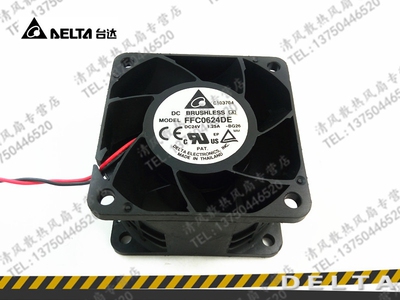 FFC0624DE 6038 24V 1.25A 6CM/厘米 大风量变频器散热风扇