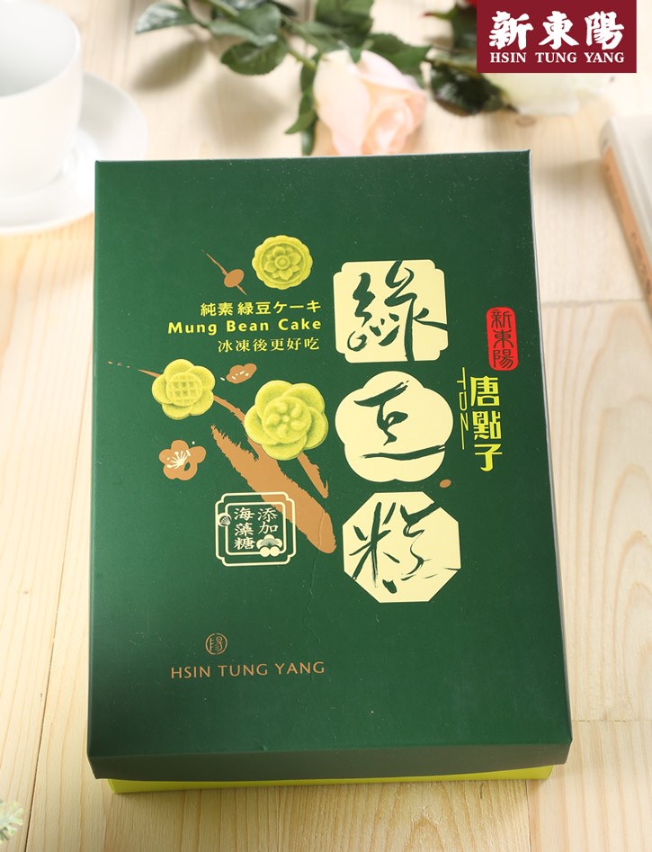 台灣阿里山美食館*新東陽 綠豆糕30入 入口即化 甜而不膩 純素