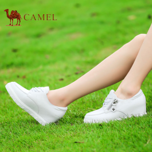 【非卖品】Camel骆驼女鞋 女士休闲鞋内增高单鞋浅口套脚女单鞋