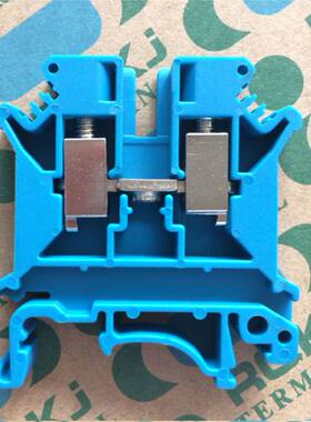 RJ1/UK5N-TL蓝色/品牌接线端子/4平方/全体铜件/V0阻燃/直销批发