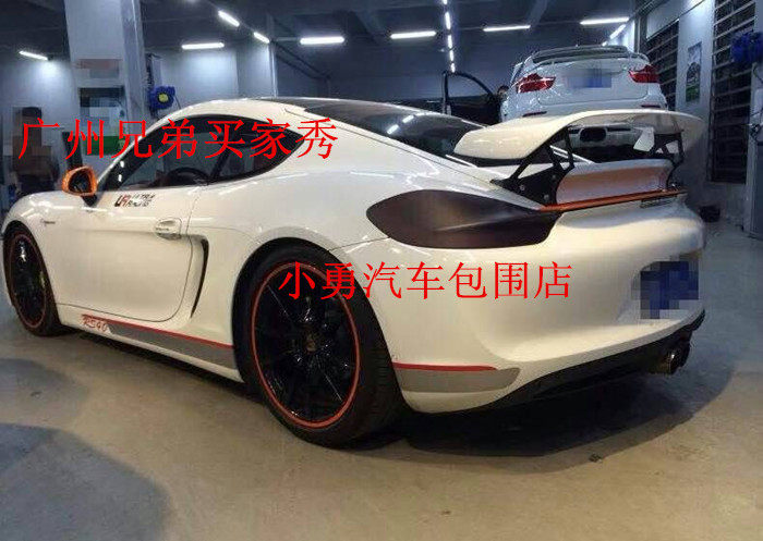 981 boxster cayman Techart Carbon Spoiler refit 981 Carbon fiber tail fin GT Large tailin the Car/Articles/Fitting/Refit , Auto Parts and Accessories , Spoiler/Top Wings  category - from Buy2taobao.com to provide professional Taobao agent buy service
