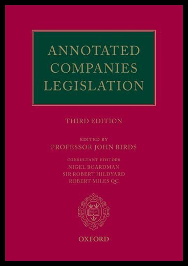 【预售】Annotated Companies Legislation