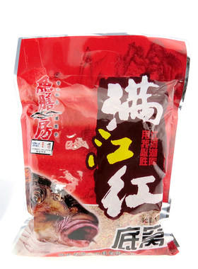 阿逗清华满江红底野战饵料鱼膳房