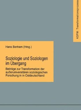 【预售】Soziologie Und Soziologen Im Ubergang: Beitrag...