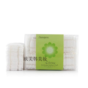 DARKNESS 达丽斯纯棉双细纹化妆棉 舒适柔软卸妆棉 正品面巾