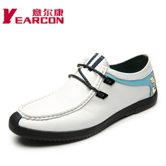 Erkang authentic men shoes spring 2015 new daily trend of Korean men's casual leather shoes leather shoes