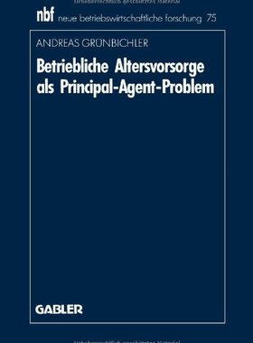 【预售】Betriebliche Altersvorsorge ALS Principal-Agen...