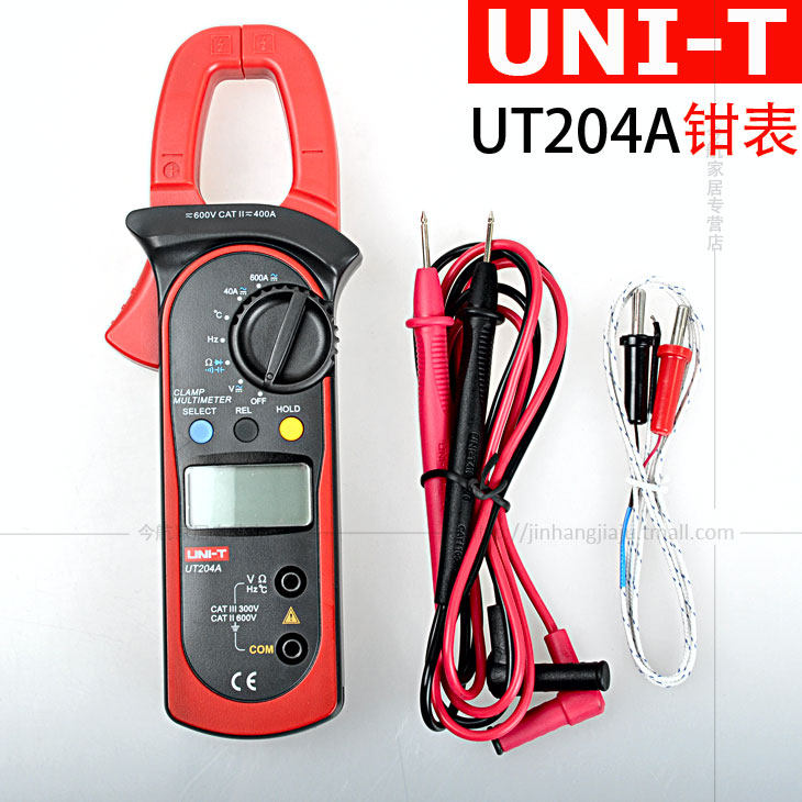 优利德 UT204A钳形表 交直流600A数字钳形万用表 自动量程万用表在类目 五金/工具, 仪器仪表, 钳形表中 - 来自Buy2taobao.com提供专业的淘宝代购服务
