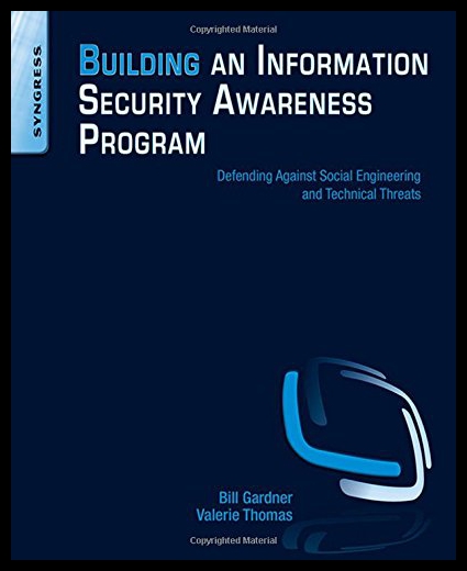 【预售】Building an Information Security Awareness Progra 书籍/杂志/报纸 科普读物/自然科学/技术类原版书 原图主图