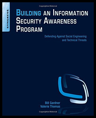 【预售】Building an Information Security Awareness Progra