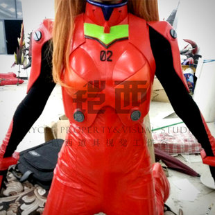 明日香新世纪福音战士EVA凌波丽cosplay道具盔甲战斗服定做定金