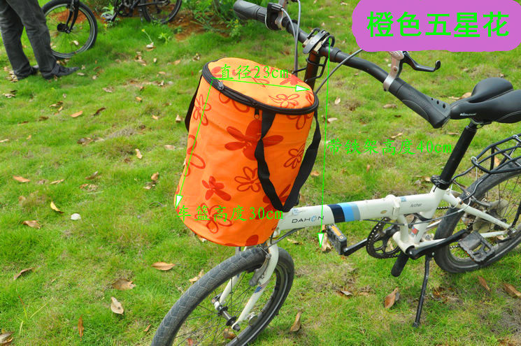 Panier pour vélo en toile - Ref 2258111 Image 1