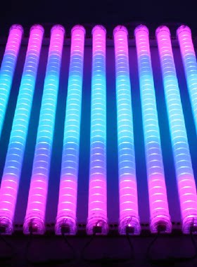 led护栏管单色七彩内轮廓灯