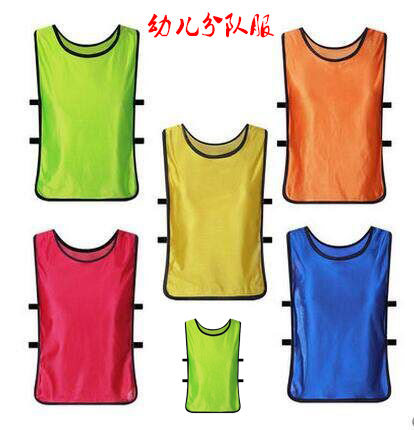 幼儿园 儿童足球训练背心对抗服马甲号坎 足球分组对抗训练背心