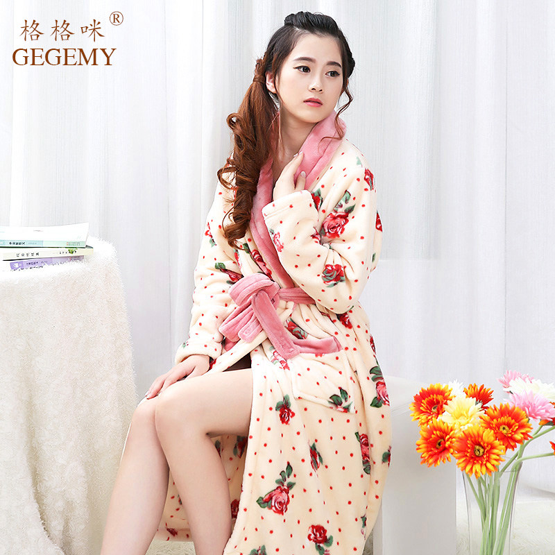 Peignoir jeunesse GEGEMY flanelle nuisette - Ref 598876 Image 1