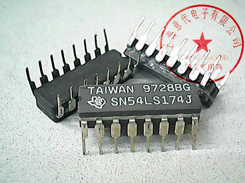 SN54LS174J  TI  DIP-16〖正品散新〗赛格市场G332室实体店 现货