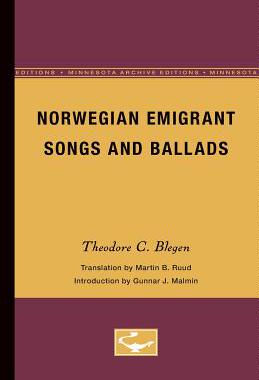 【预售】Norwegian Emigrant Songs and Ballads