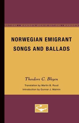 【预售】Norwegian Emigrant Songs and Ballads