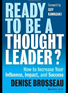 【预售】Ready to Be a Thought Leader: How to Increase You