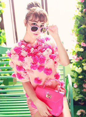 墨镜复古风原宿太阳眼镜戚薇同款