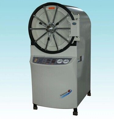 三申 yx600w 卧式圆形压力蒸汽灭菌器 医用高温消毒锅 高压灭菌锅