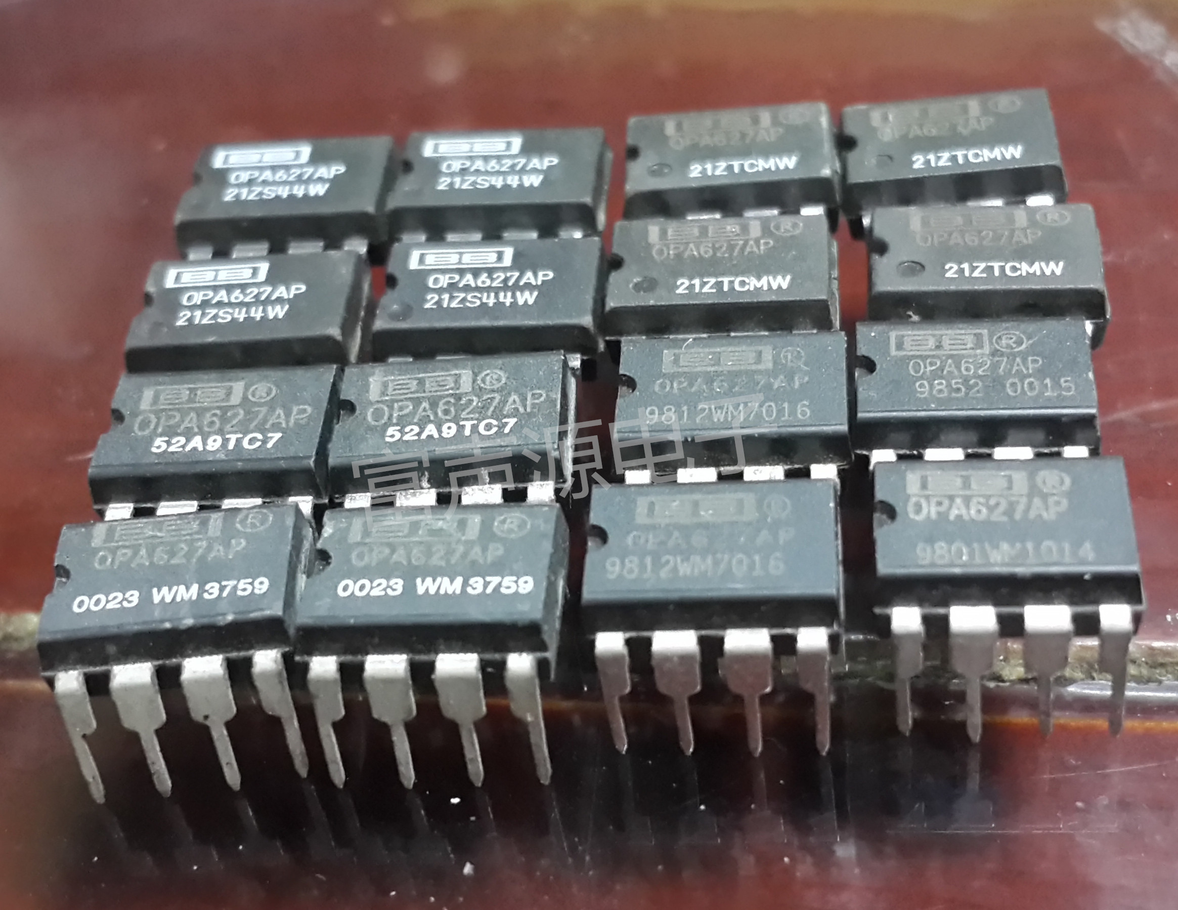 OPA627AP高精度塑封单运放 音色细腻 人声甜美 新店开张超低价！