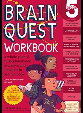 【预售】Brain Quest Workbook: Grade 5