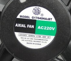 G17040HA2BT 轴流机箱风扇 全新九龙 17238 AC220V变频器散热风机