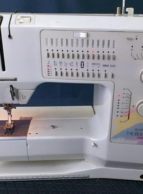 欧式纯脚控摆梭机RICCAR贝尔尼娜BERNINA 1090多功能缝纫机家用机