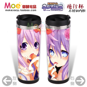 22款 超次元游戏海王星 涅普迪努 诺瓦露 贝露 动漫随行杯保温杯