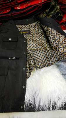 新疆羊羔毛马甲男士背心