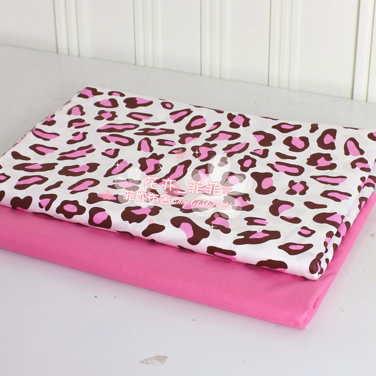 Korean garden fashion Leopard Cotton linens Quilt cover/Pillowcase cloth 1.6 Cotton twillin the Home Fabric , Cloth/Fabric/Manual diy Cloth fabric  category - from Buy2taobao.com to provide professional Taobao agent buy service