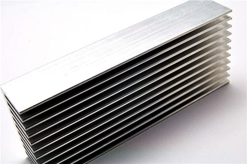 纯铝制散热片 铝合金散热器 散热条 100*40*20MM