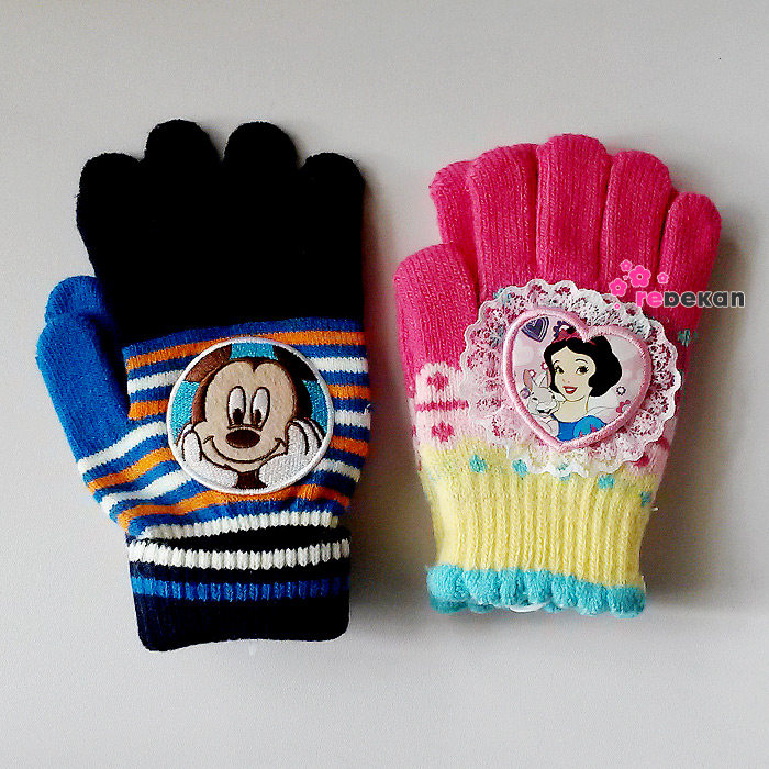 Gants pour enfants DISNEY en polyester - Ref 2146788 Image 1