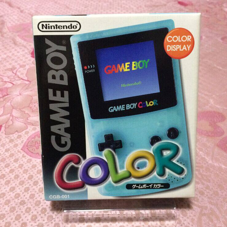 中古超美品 任天堂原装日版 GAMEBOY 翡翠绿色 限定 GBC 怀旧掌机