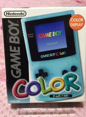 中古超美品 任天堂原装日版 GAMEBOY 翡翠绿色 限定 GBC 怀旧掌机