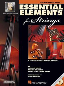 预订 Essential Elements for Strings - Book 1 with Eei: Teacher Manual [9780634038167]