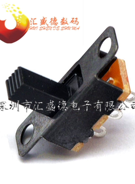 SS12F15VG6 横柄式 1P2T 杠杆式拨动开关 3脚2档 柄长6mm 100个